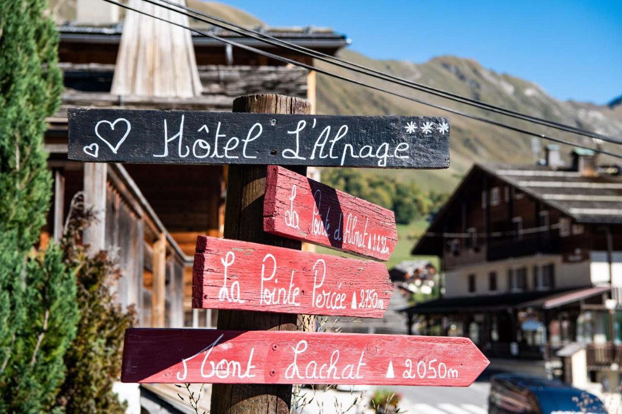 ホテル L'Alpage ル・グラン・ボルナン エクステリア 写真